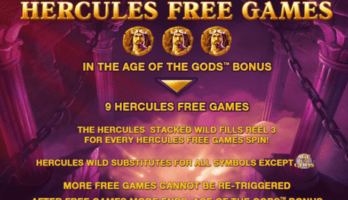 age of the gods hercules free games