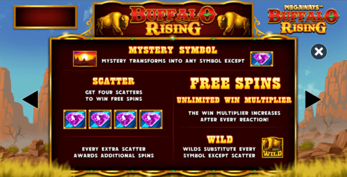 buffalo rising megaways bonus feature 2