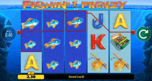 fishin frenzy screenshot