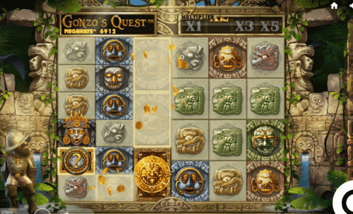 gonzos quest megaways screenshot