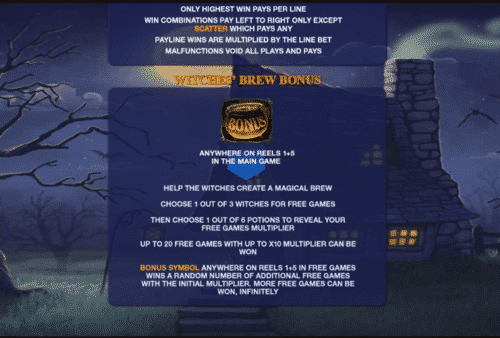 halloween fortune bonus feature