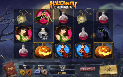 halloween fortune screenshot