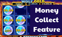 money collect feature logo