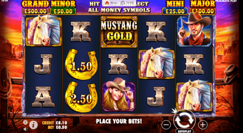 mustang gold screenshot