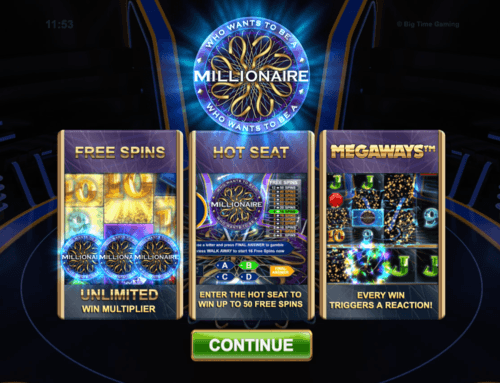 who wants to be a millionaire megaways bonus feature 1