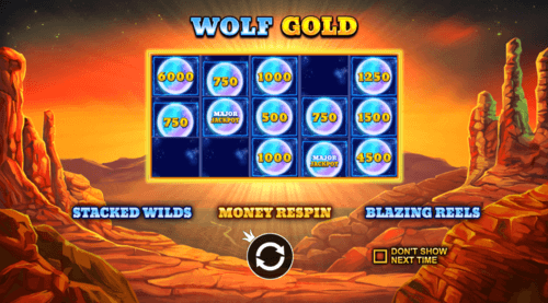 wolf gold bonus feature