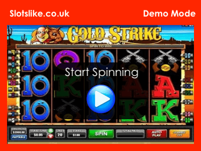 gold strike demo