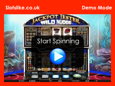 Jackpot Jester Wild Nudge demo