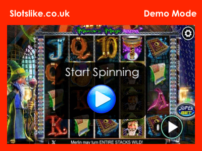 Merlins Magic Respins demo