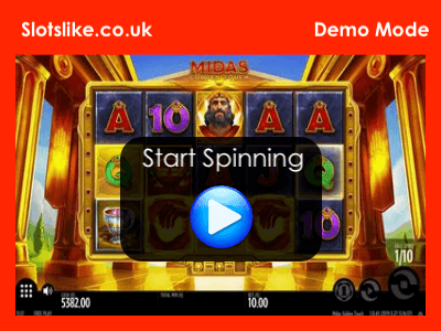 Midas Golden Touch Slot (Thunderkick) - Free Demo & Play