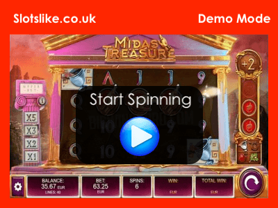 midas treasure demo