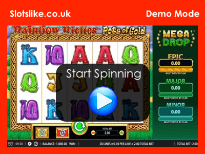 Rainbow Riches Pots Of Gold demo