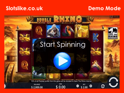 Rumble Rhino demo