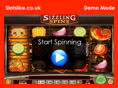Sizzling Spins demo