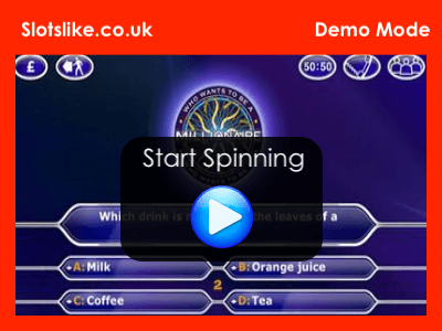 who wants to be a millionaire demo