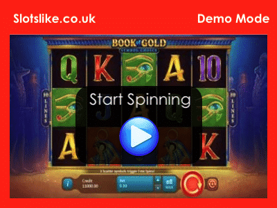 Book Of Gold Symbol Choice Demo