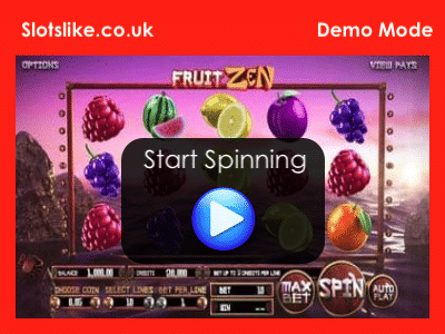 Fruit Zen Demo