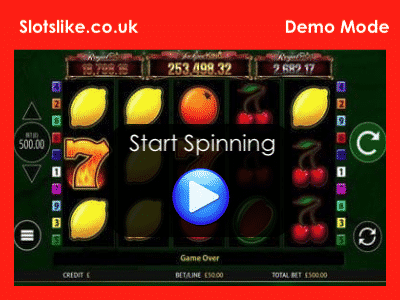 Fruitinator Jackpot Demo