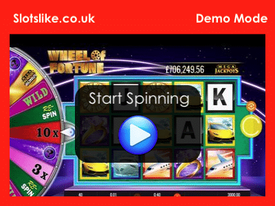 Megajackpots Wheel Of Fortune On Air Demo