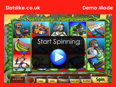 Monkey Business Deluxe Jackpot Demo