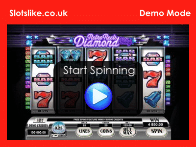 Retro Reels Diamond Glitz Demo