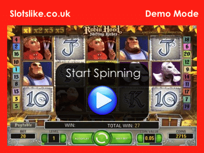 Robin Hood Shiftin Riches Demo