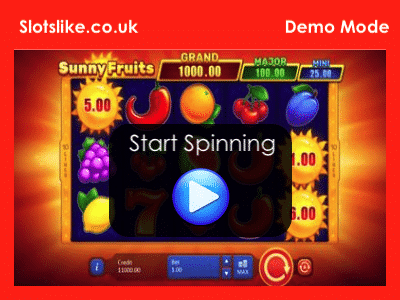 Sunny Fruits Demo