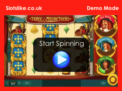 The Three Musketeers Slot Demo