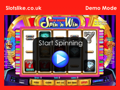 Triple Bonus Spin n Win Demo