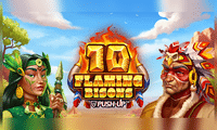 10 Flaming Bisons slot game