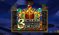 3 Scarabs Of Fortune slot game