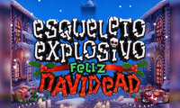 Esqueleto Explosivo Feliz Navidead slot game