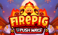 Fire Pig Push Ways slot logo, a Push Gaming slot
