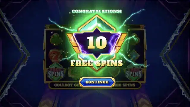 GoldStorm Ultra slot gameplay screenshot