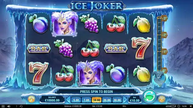 Ice Joker slot gameplay screenshot