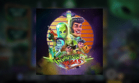Invading Vegas slot logo, a Play'n GO slot