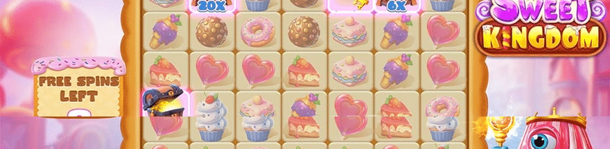 Sweet Kingdom free spins golden key collector symbol