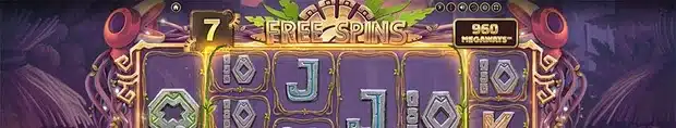 Wild Turkey Megaways free spins screenshot showing the night-time campfire scene