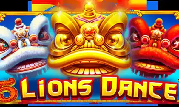 5 Lions Dance slot logo