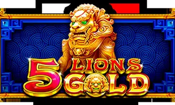 5 Lions Gold slot logo