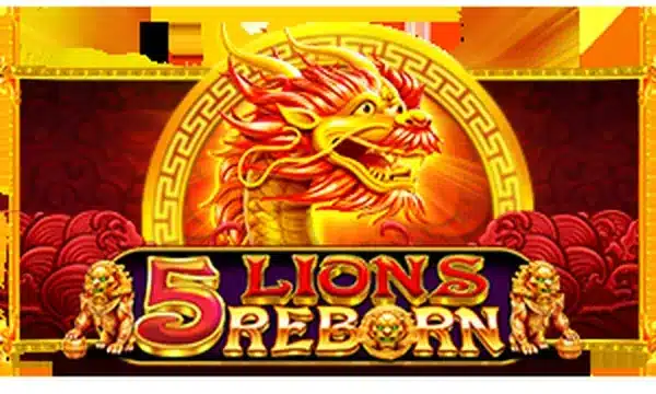 5 Lions Reborn slot logo