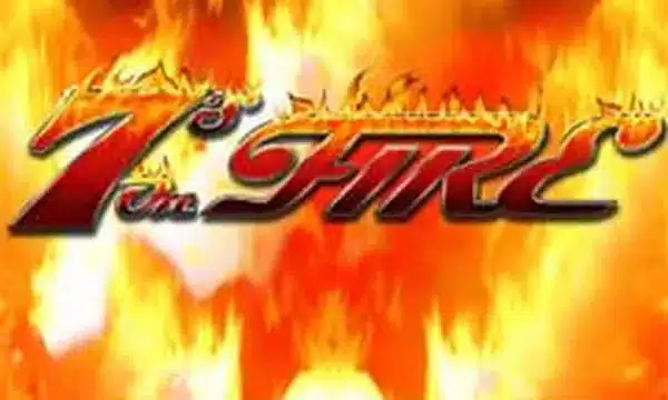 7s On Fire slot logo