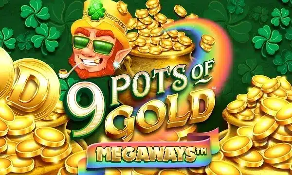 9 Pots of Gold Megaways slot logo