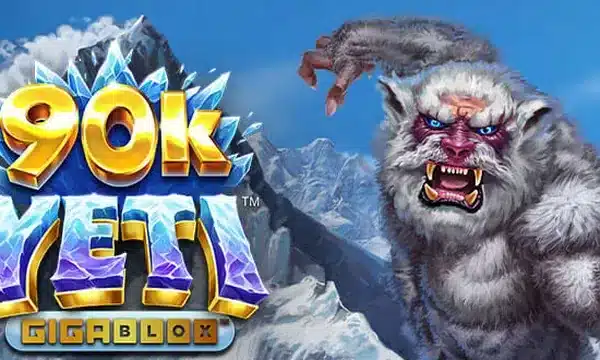90k Yeti Gigablox slot logo