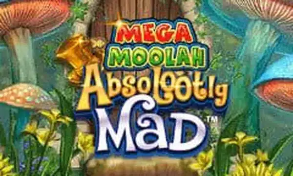 Absolootly Mad: Mega Moolah slot logo