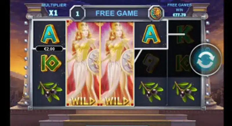 Age of the Gods Goddess of Wisdom free spins