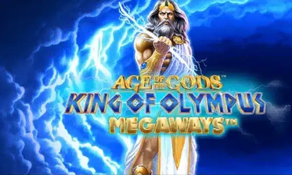 Age of the Gods King of Olympus Megaways slot logo