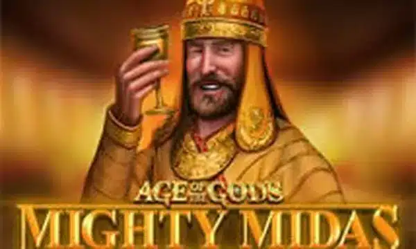 Age of the Gods Mighty Midas slot logo