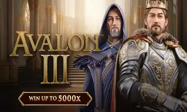 Avalon III slot artwork, Stormcraft Studios for Games Global