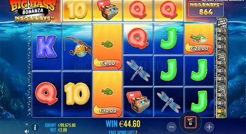 Big Bass Bonanza Megaways free spins